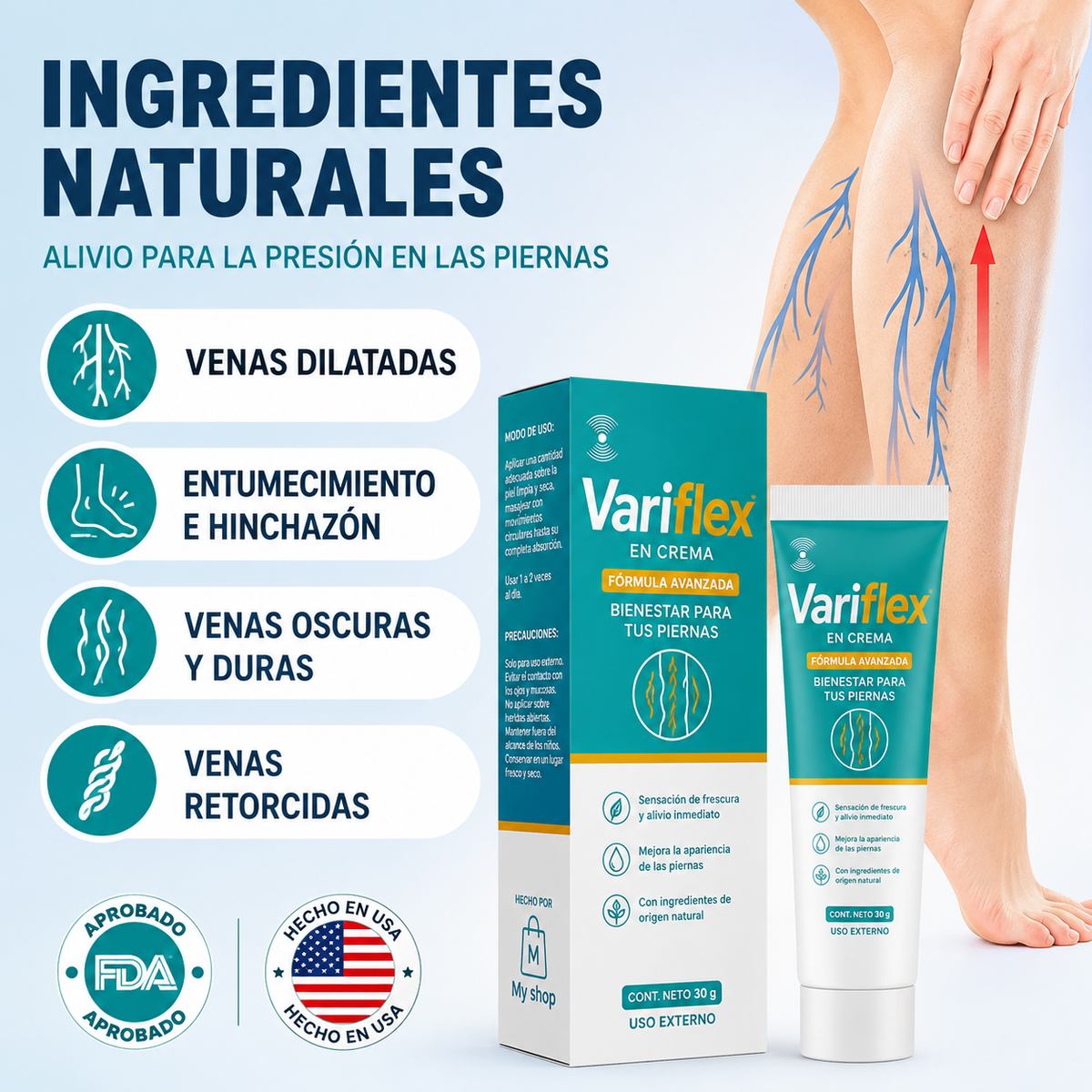 Variflex - Despidete de las varices en menos de 10 días
