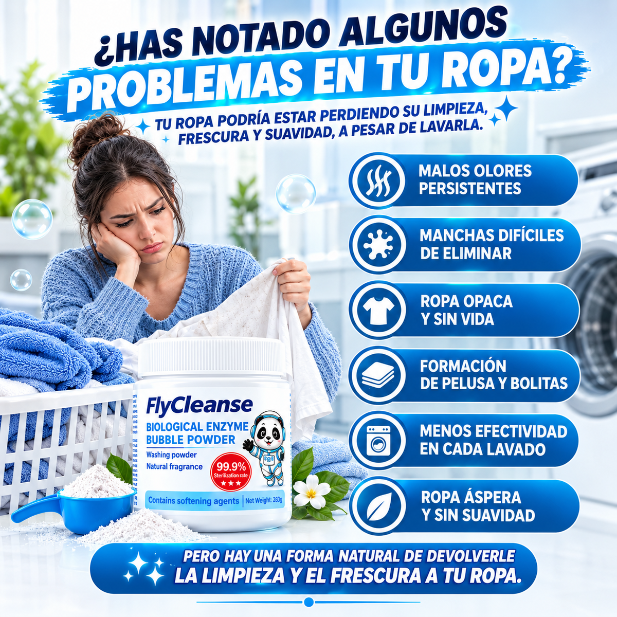 FLYCLEANSE - LIMPIEZA PROFUNDA DE MANCHAS Y OLORES FB
