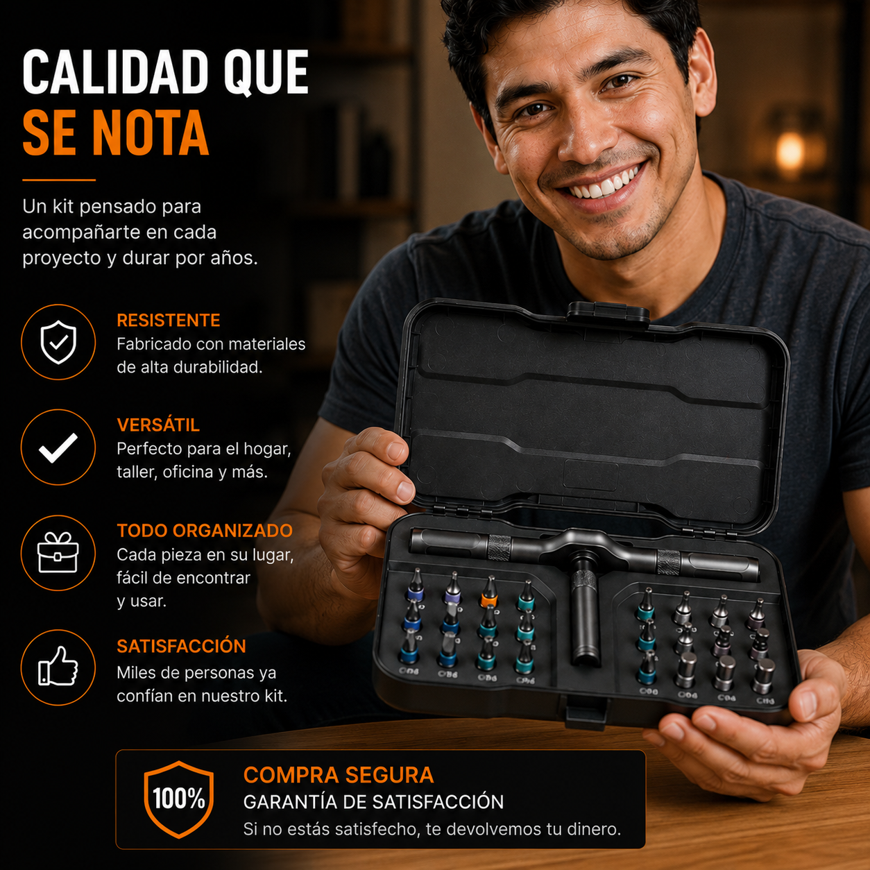 KIT DESTORNILLADOR MAGNÉTICO⚡