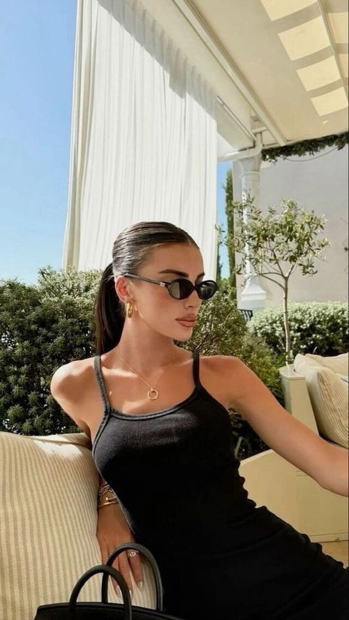 Gafas Femeninas — Estilo miu miu con un detalle dorado 👑