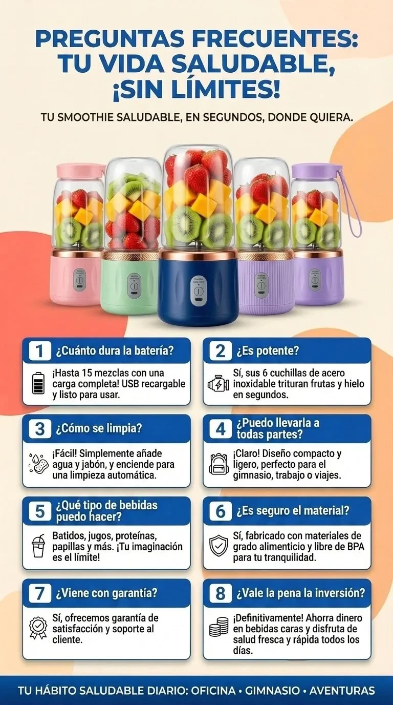 LICUADORA PORTÁTIL