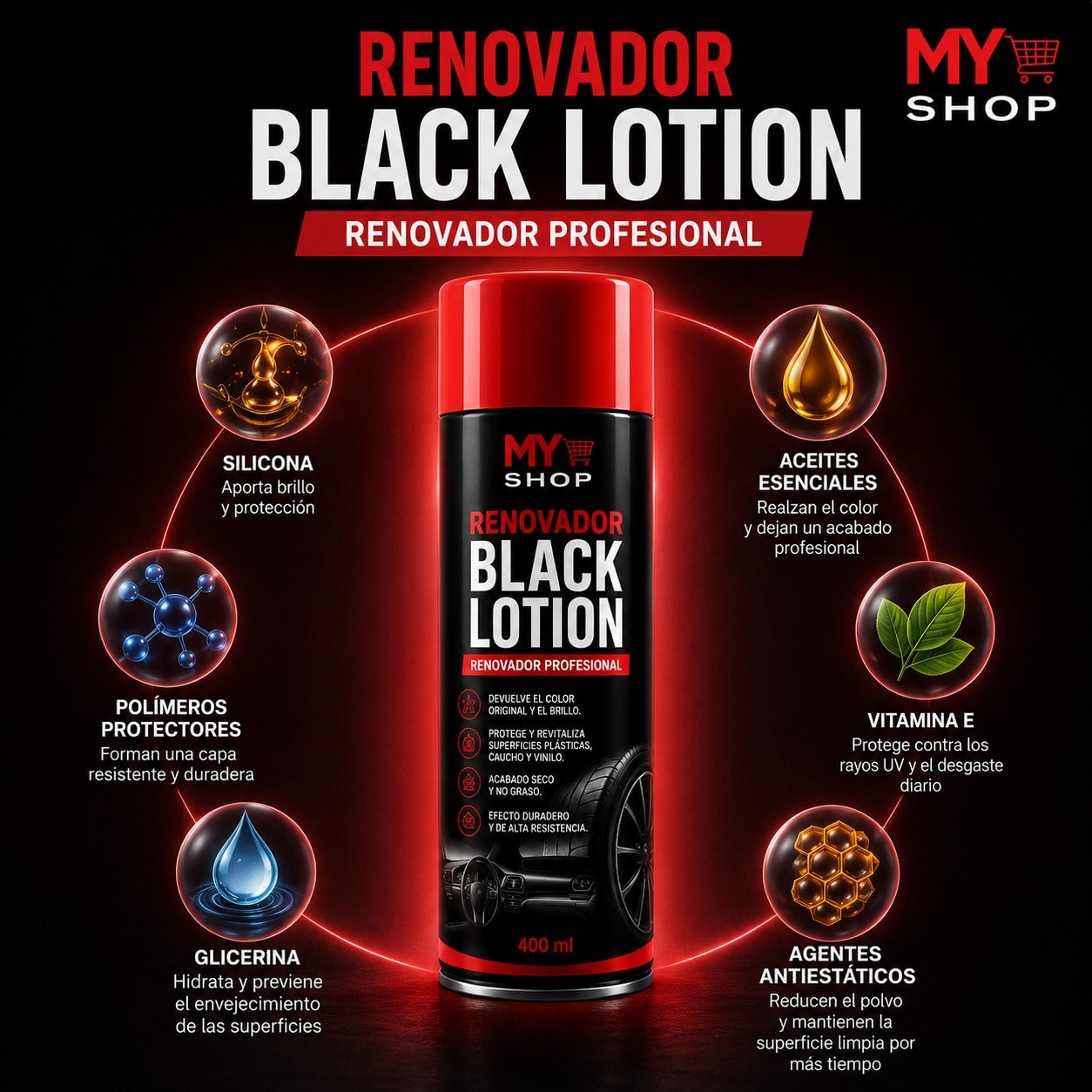 BLACK LOTION