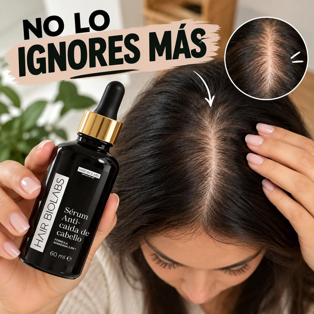 Redensi Hair- sérum de triple acción para la caída y pérdida del cabello