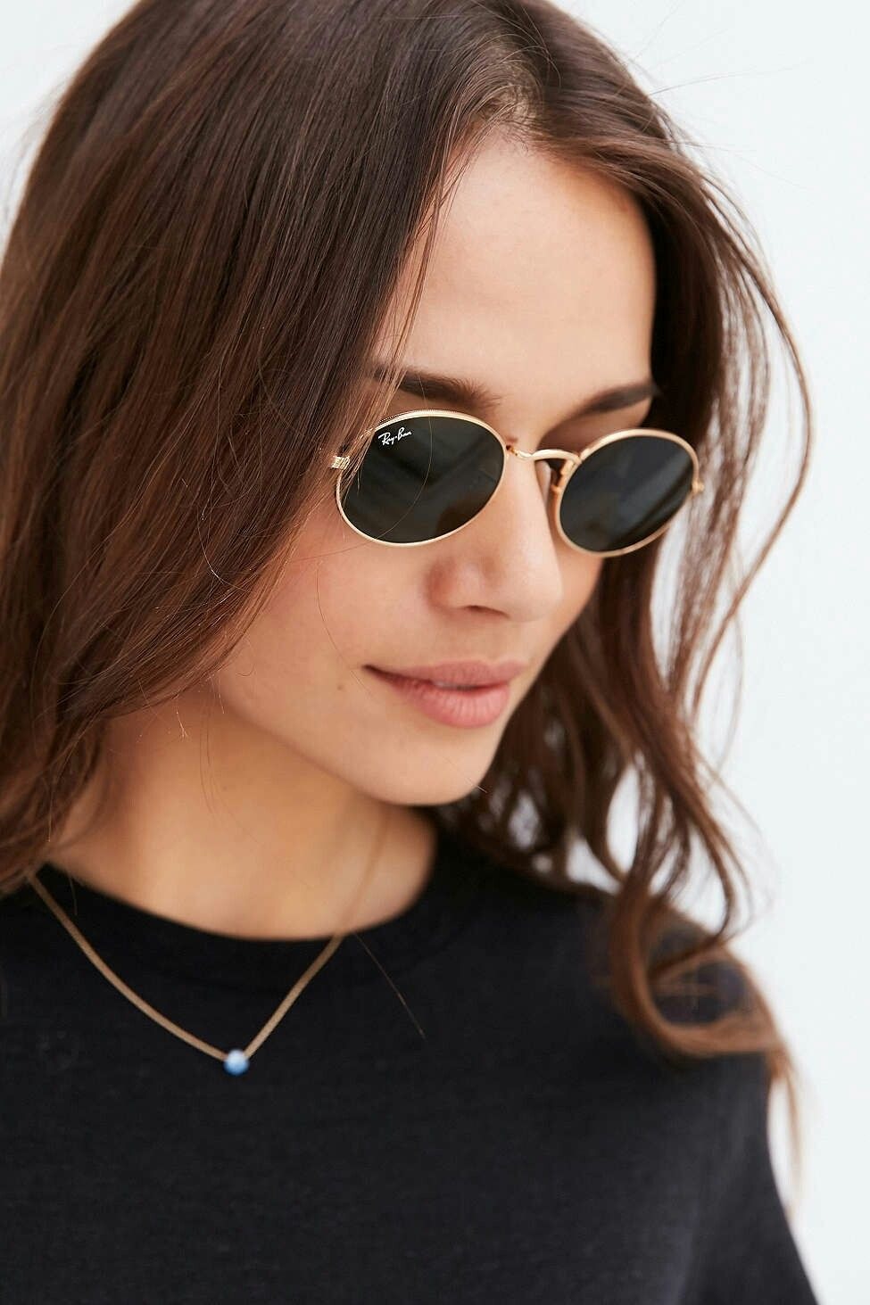 Lentes oval flat