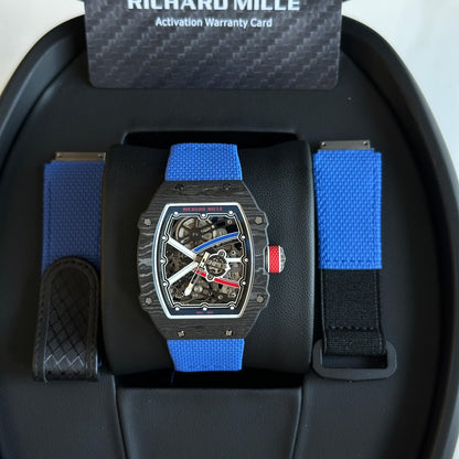 RELOJ RICHARD MILLE  – DISEÑO DEPORTIVO ULTRALIGERO