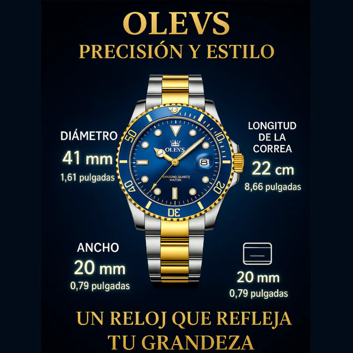 OLEVS - El reloj que marca tu estilo