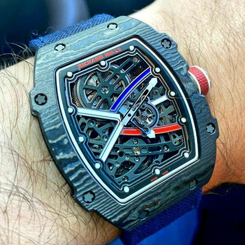RELOJ RICHARD MILLE  – DISEÑO DEPORTIVO ULTRALIGERO
