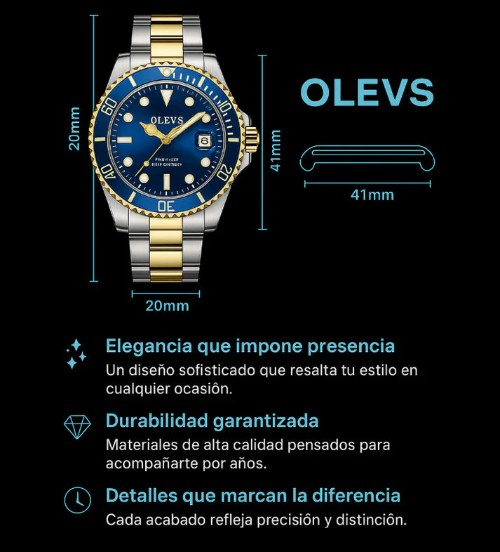 OLEVS - El reloj que marca tu estilo
