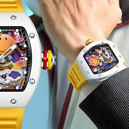 Reloj Richard Mille Alec Monopoly - Diseño artístico