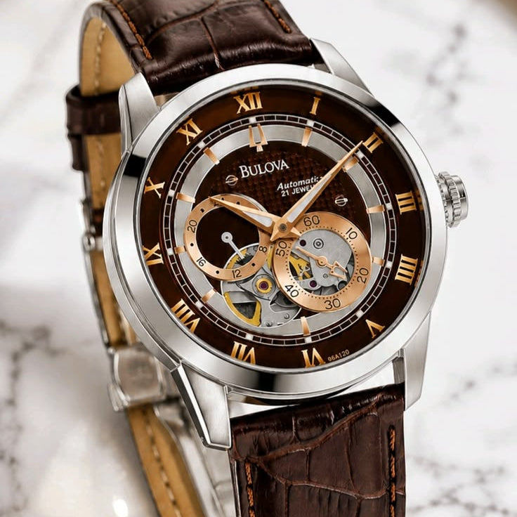 Bulova sutton – Reloj Automático Elegante para Hombre