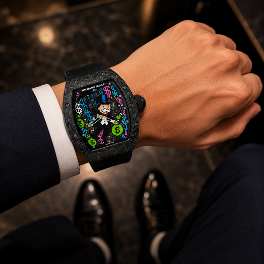 Reloj Monopoly - Diseño artístico
