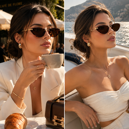 Lentes cat eye