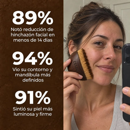 Cepillo Facial- Para Masajes de Drenaje Linfático