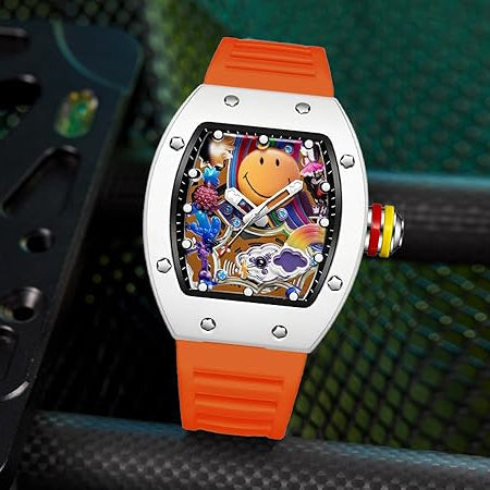 Reloj Richard Mille Alec Monopoly - Diseño artístico
