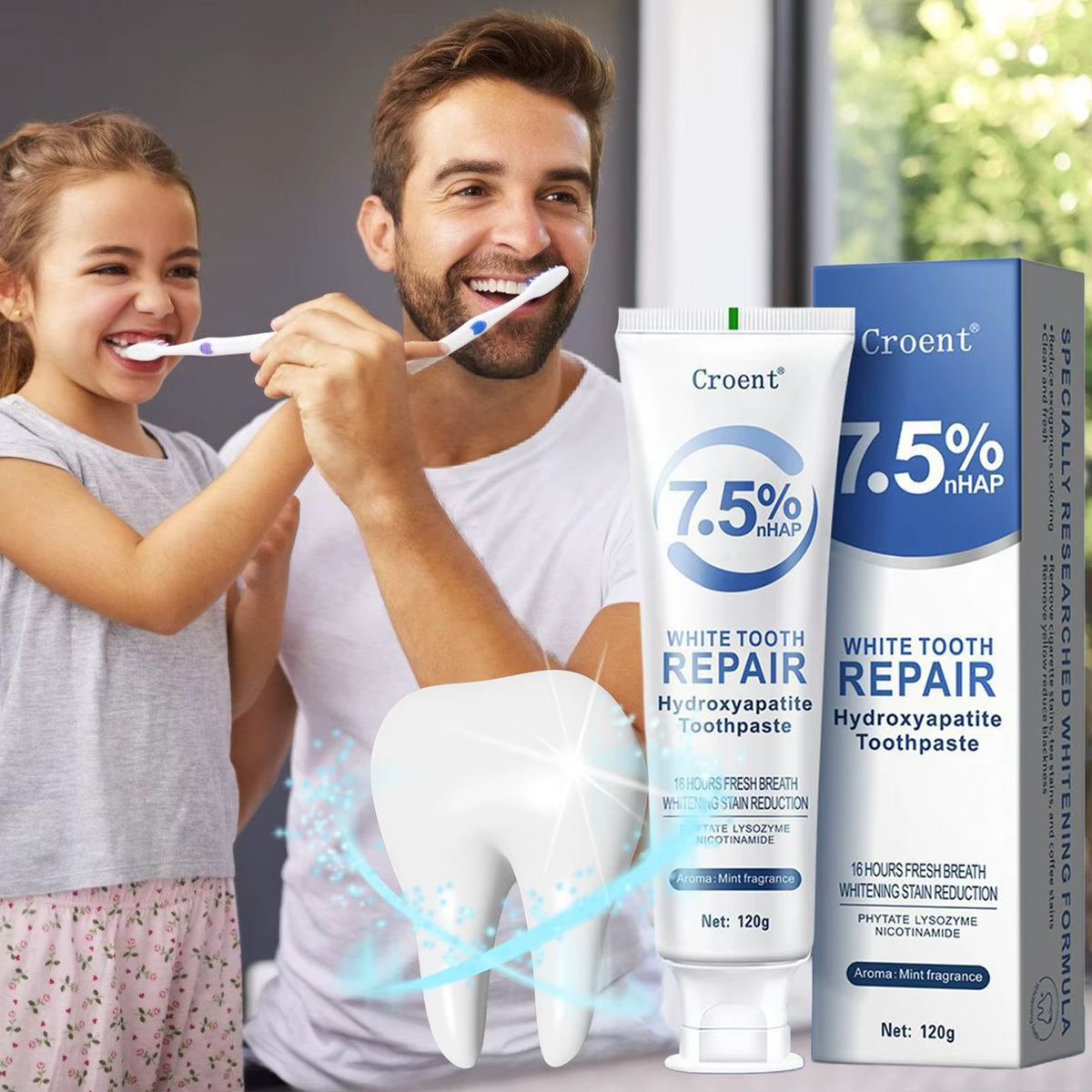 Pasta dental Blanqueadora - Elimina las manchas al 100%