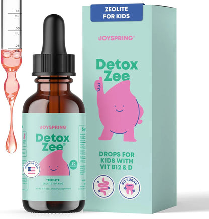 DetoxZee – Suplemento natural para niños / Favorece la concentración y el rendimiento diario