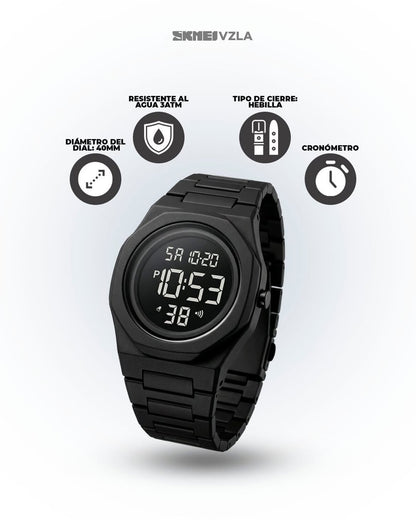RELOJ SKMEI 1269 - Reloj de lujo con múltiples funciones para hombre