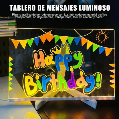 TABLERO ILUMINADO DE DIBUJO
