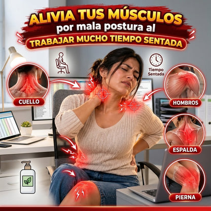 Gel -  térmico para masajear