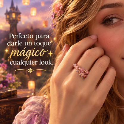 ANILLO RAPUNZEL - Diseño floral