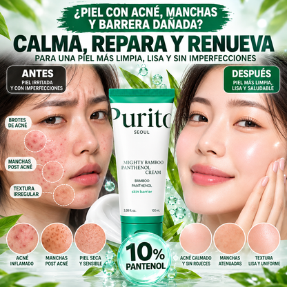 PURITO - Crema Coreana especializada en Reparar, Aclara y Fortalecer tu Barrera Cutanea