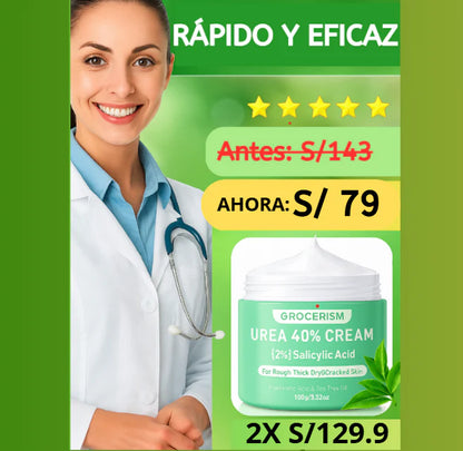 UREA CREAM - Crema hidratante para talones y planta de los pies
