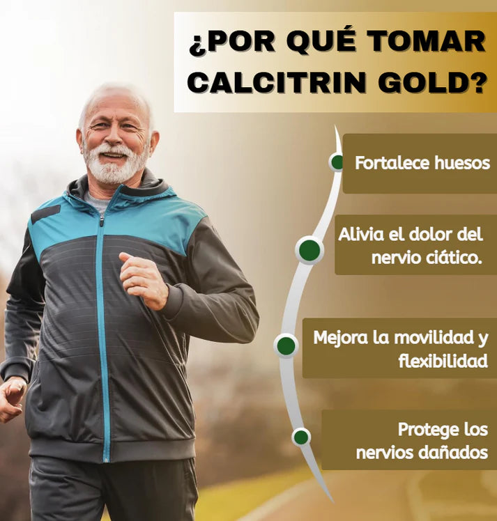 CALCITRIN GOLD - Cápsulas que desinflaman y fortalecen las articulaciones