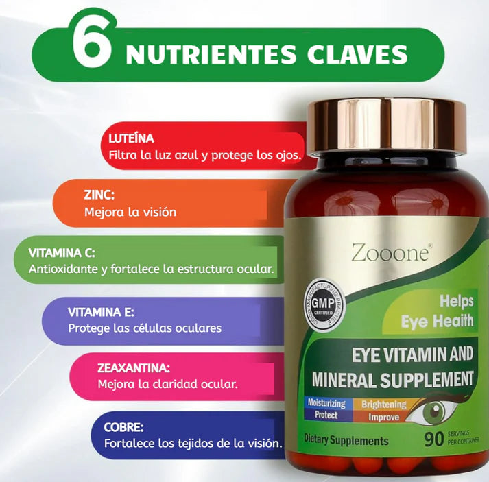 Lutein – Cápsulas que apoya la salud visual y la protección diaria de tus ojos
