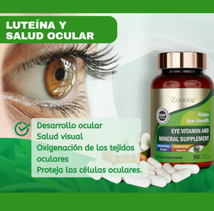 Lutein – Cápsulas que apoya la salud visual y la protección diaria de tus ojos