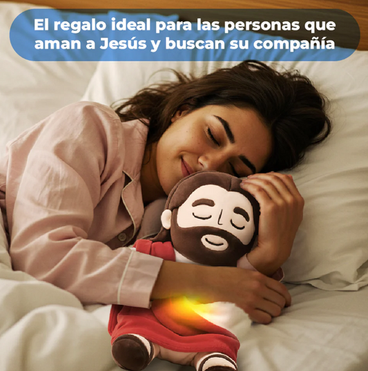 ABRAZO DIVINO - Peluche de Jesús que respira
