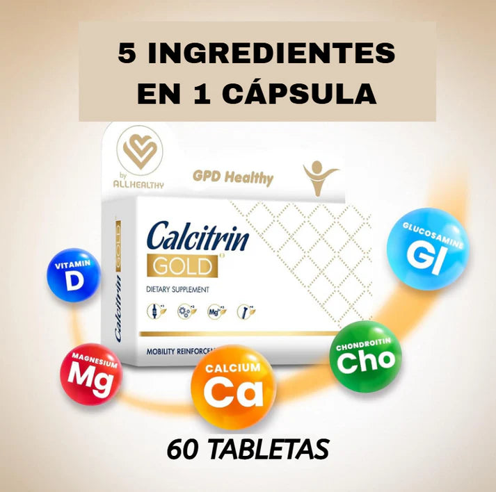 CALCITRIN GOLD - Cápsulas que desinflaman y fortalecen las articulaciones