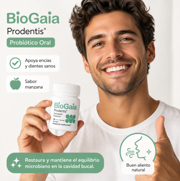 BioGaia Prodentis – Probiótico Oral para Encías y Dientes