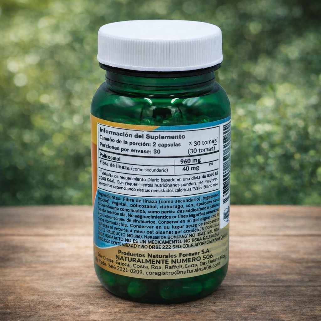 Policosanol - Elimina el Colesterol alto y protege tu corazón