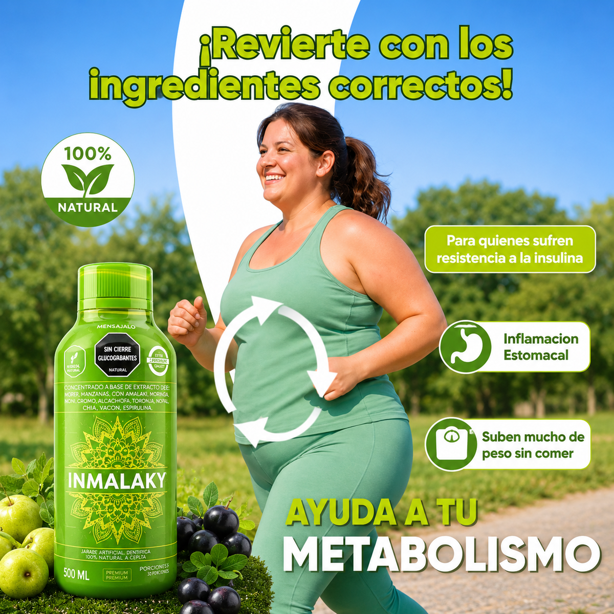 🌿INMALAKY - Equilibrio Natural de la Glucosa