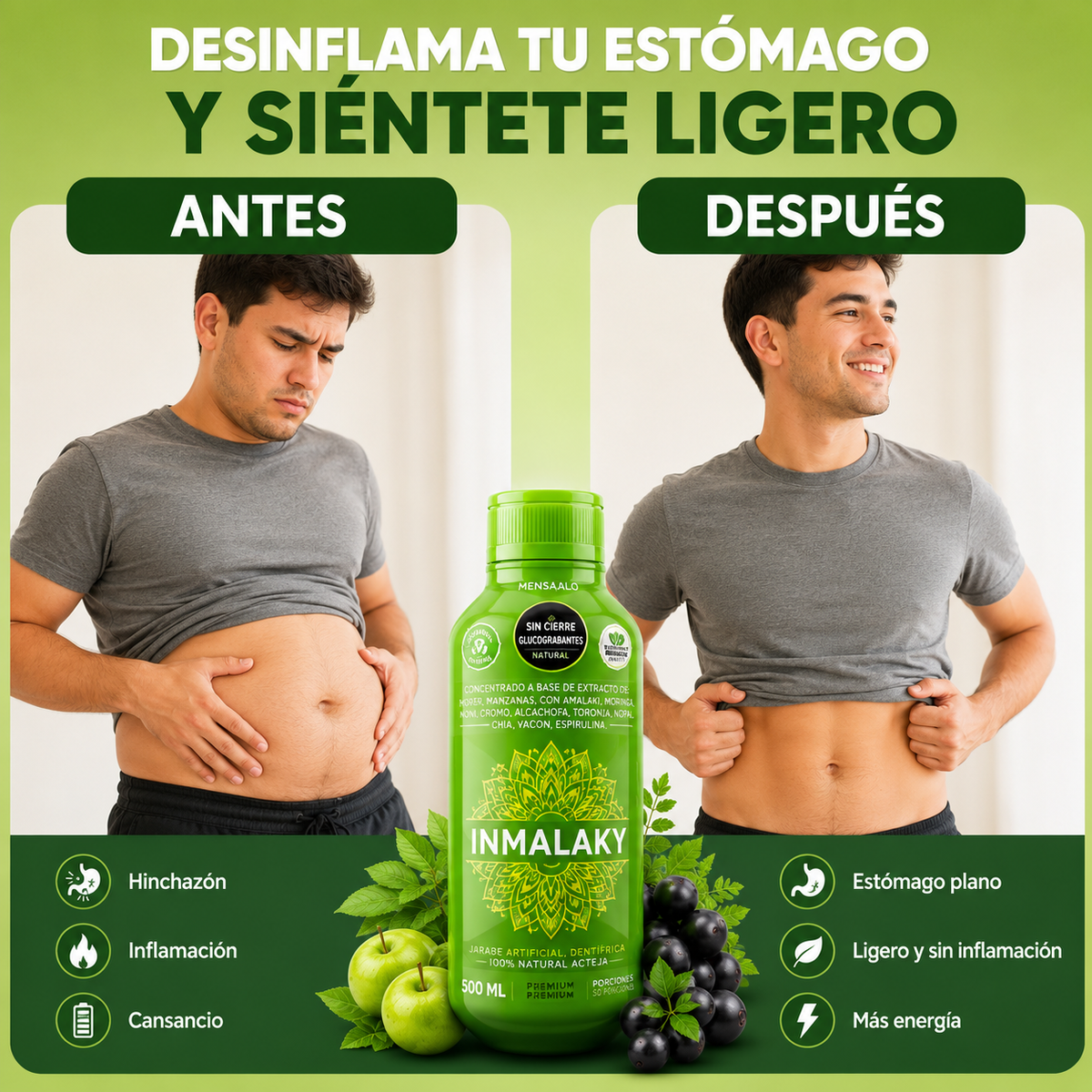 🌿INMALAKY - Equilibrio Natural de la Glucosa
