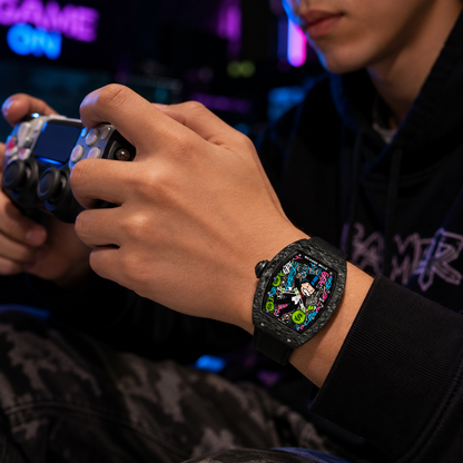 Reloj Richard Mille Alec Monopoly - Diseño artístico