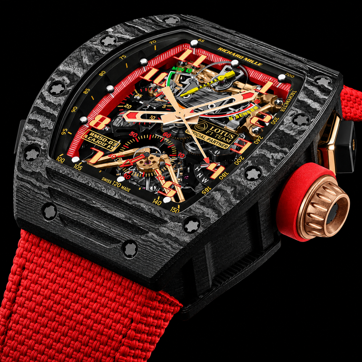 RELOJ DE LUJO  – DISEÑO DEPORTIVO ULTRALIGERO