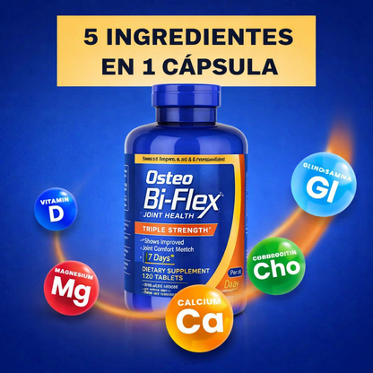 OSTEO Bi Flex - Cápsulas que desinflaman y fortalecen las articulaciones