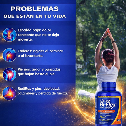 OSTEO Bi Flex - Cápsulas que desinflaman y fortalecen las articulaciones
