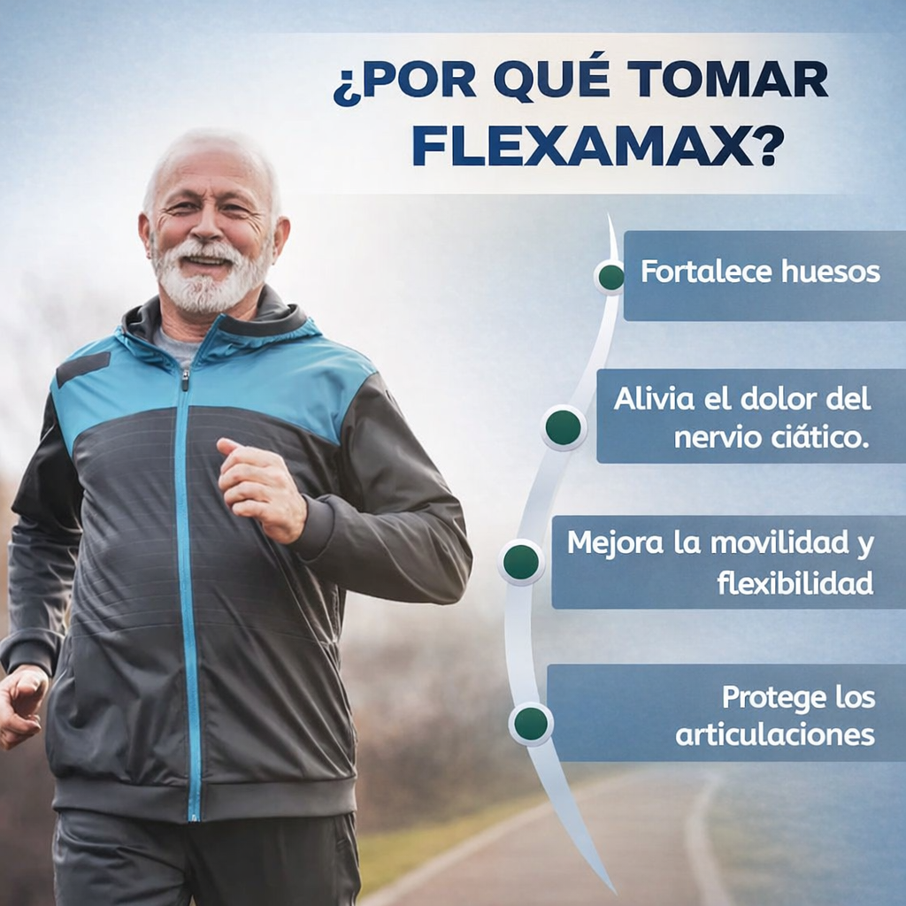 FLEXAMAX - Cápsulas que desinflaman y fortalecen las articulaciones