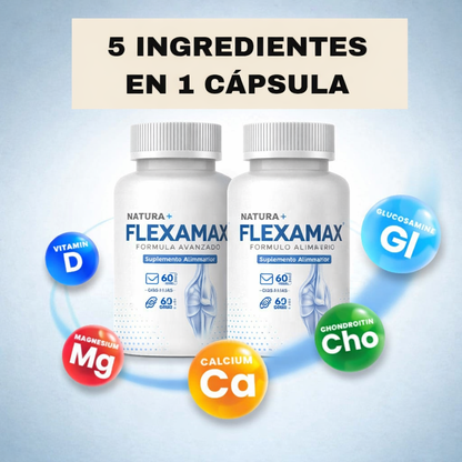 FLEXAMAX - Cápsulas que desinflaman y fortalecen las articulaciones