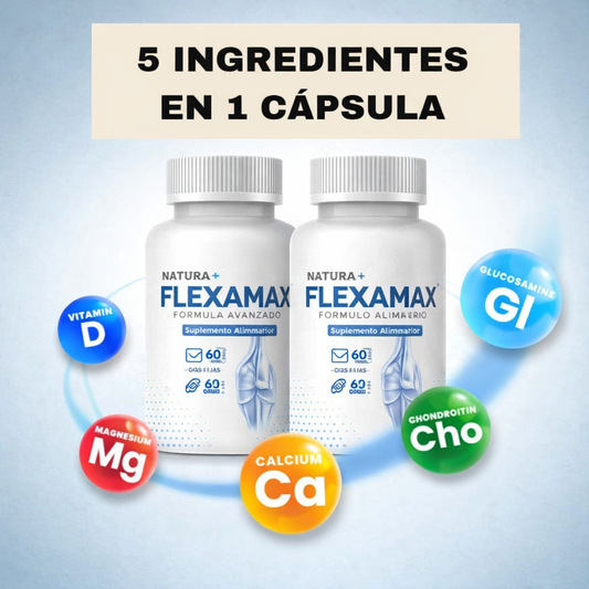 FLEXAMAX - Cápsulas que desinflaman y fortalecen las articulaciones