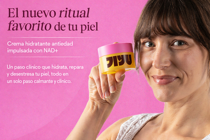 JIYU - Crema rejuvenecedora con ácido HIALURÓNICO de alta concentración / hidrata profundamente y mantiene tu piel perfecta todo el día
