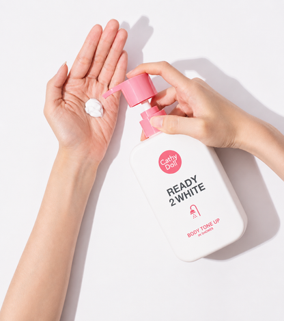 Ready 2 White – Crema Corporal Tonificante para Usar en la Ducha
