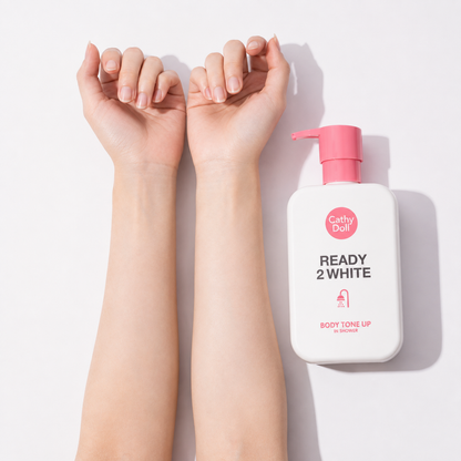 Ready 2 White – Crema Corporal Tonificante para Usar en la Ducha