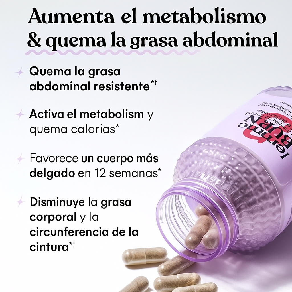 Lemme Burn - Capsulas Quemadoras de Grasa