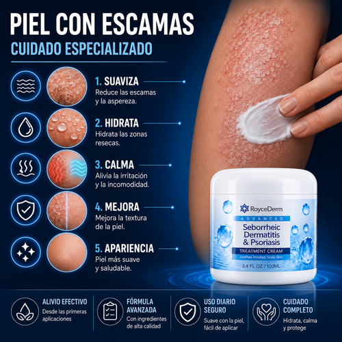 DermaRelief - Alivia la picazón y la descamación de tu piel