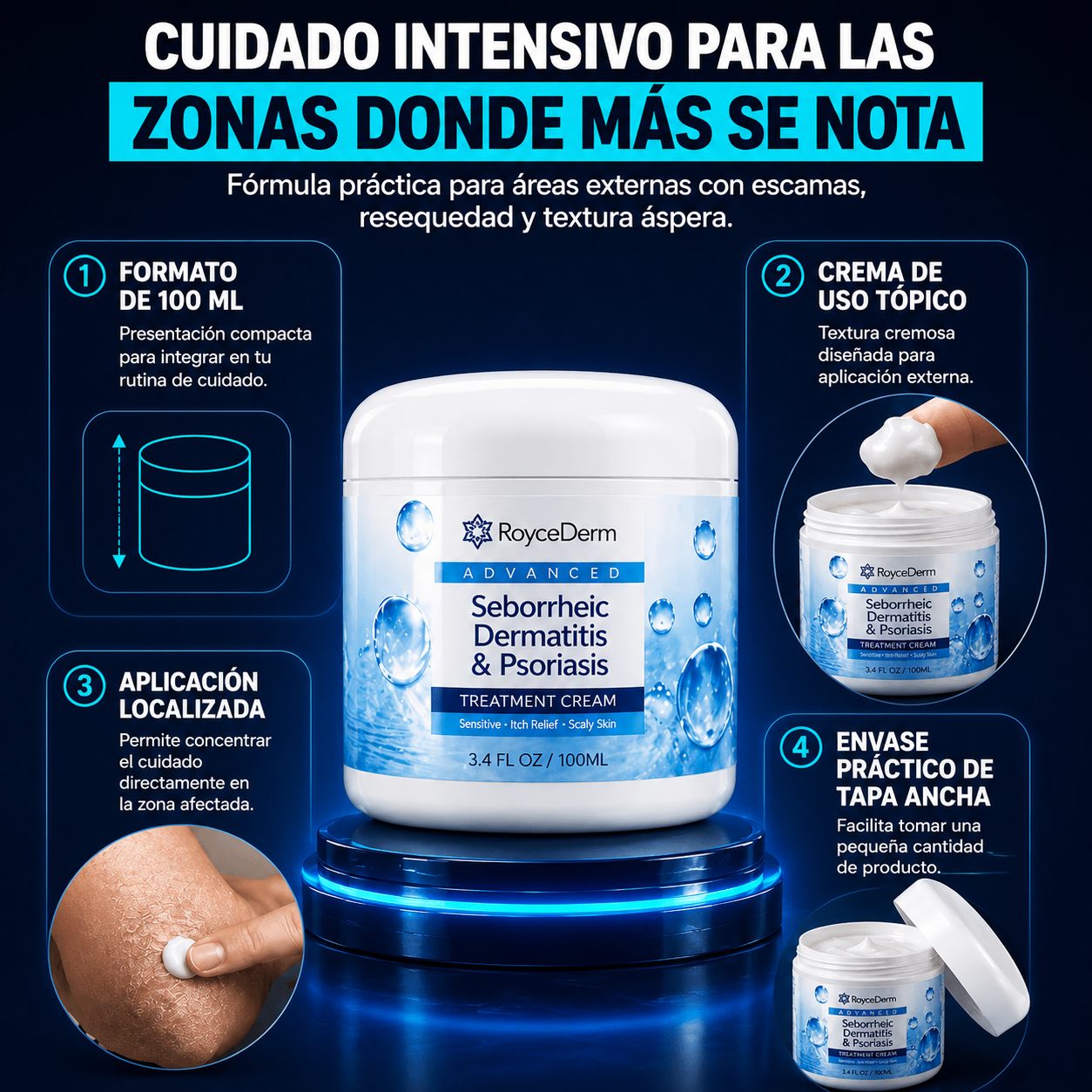DermaRelief - Alivia la picazón y la descamación de tu piel
