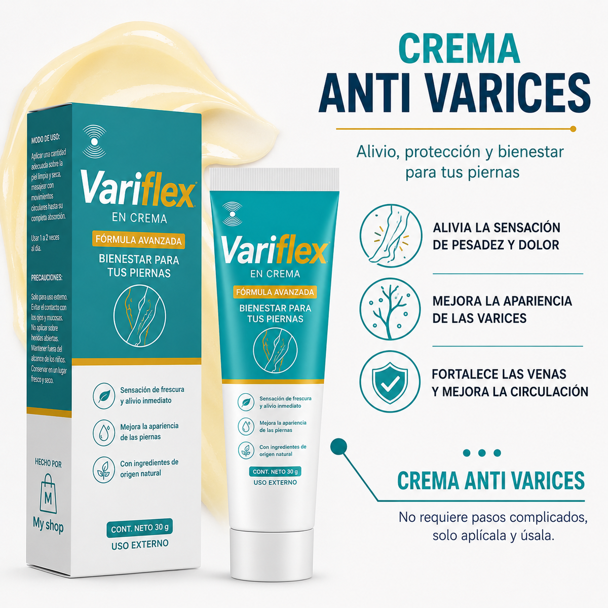 Variflex - Despidete de las varices en menos de 10 días