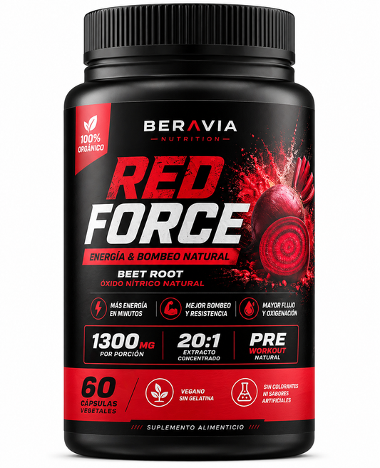 Red Force - Capsulas que limpian tus arterias y fotalece tu corazón